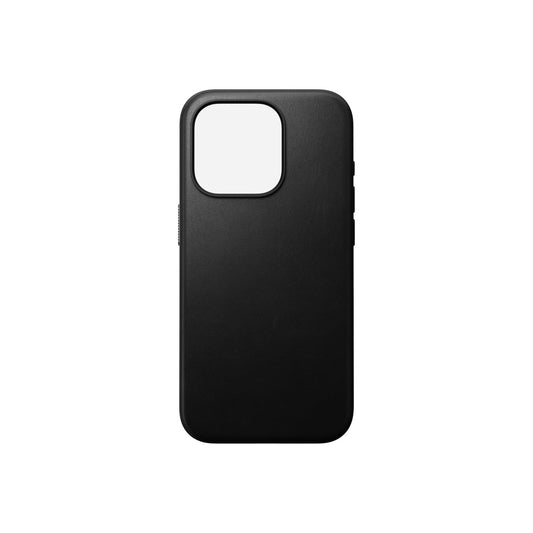 Nomad Modern Leather Case za iPhone 15 Pro - Black - iSTYLE.hr