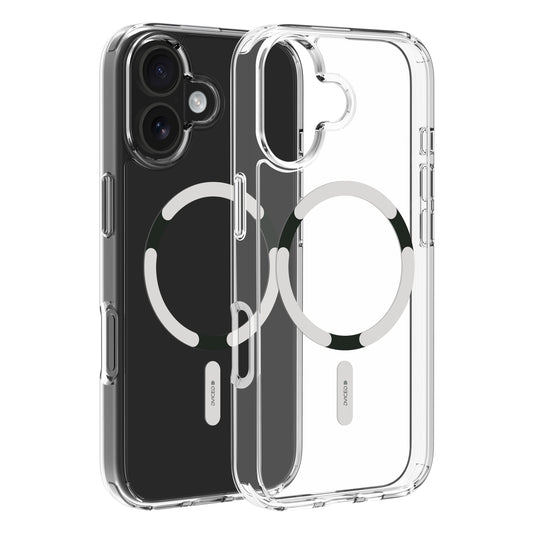 Dviced prozirna MagSafe maskica za iPhone 17 - bijela