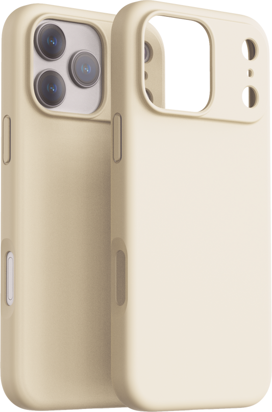 Dviced silikonska MagSafe maskica za iPhone 17 Pro Max - bež