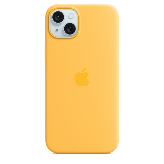 iPhone 15 Plus Silicone Case with MagSafe - Sunshine - iSTYLE.hr