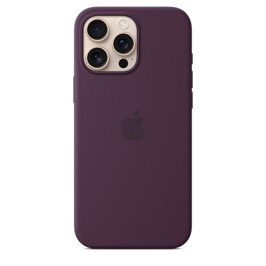 iPhone 16 Pro Max Silicone Case with MagSafe - Plum - iSTYLE.hr