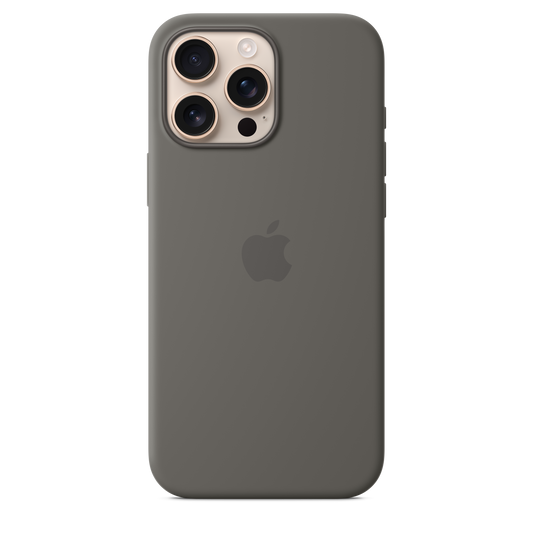iPhone 16 Pro Max Silicone Case with MagSafe - Stone Grey - iSTYLE.hr
