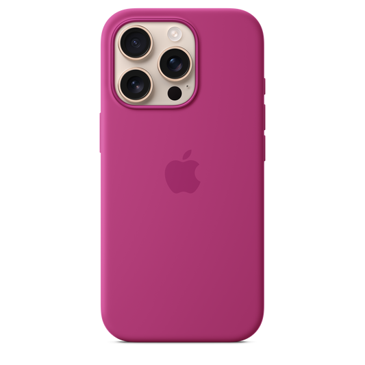 iPhone 16 Pro Silicone Case with MagSafe - Fuchsia - iSTYLE.hr