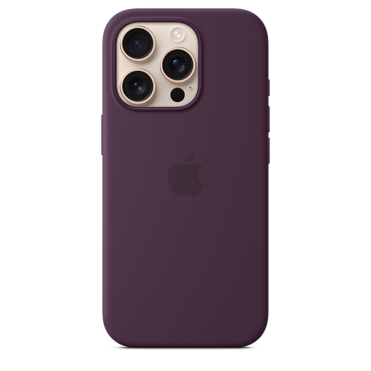 iPhone 16 Pro Silicone Case with MagSafe - Plum - iSTYLE.hr