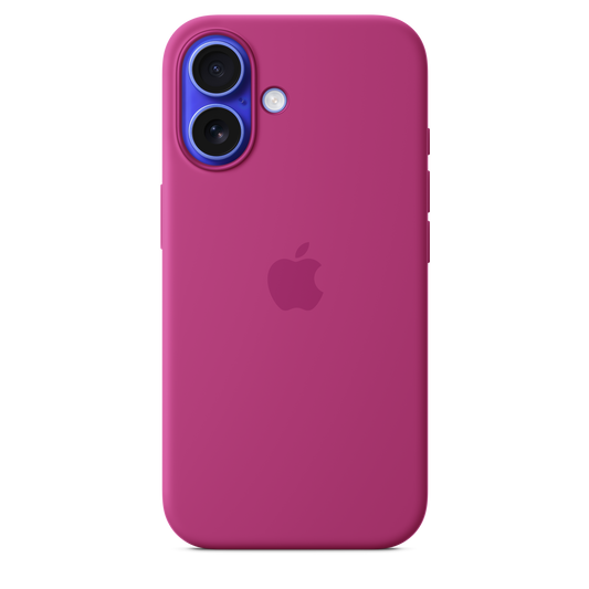iPhone 16 Silicone Case with MagSafe - Fuchsia - iSTYLE.hr