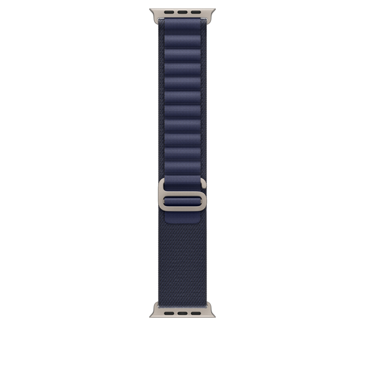 49mm Navy Alpine Loop - Small - Natural Titanium Finish - iSTYLE.hr