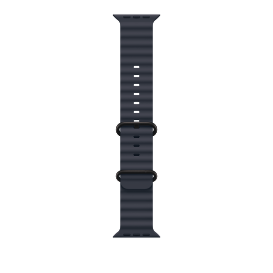 49mm Navy Ocean Band - Black Titanium Finish - iSTYLE.hr