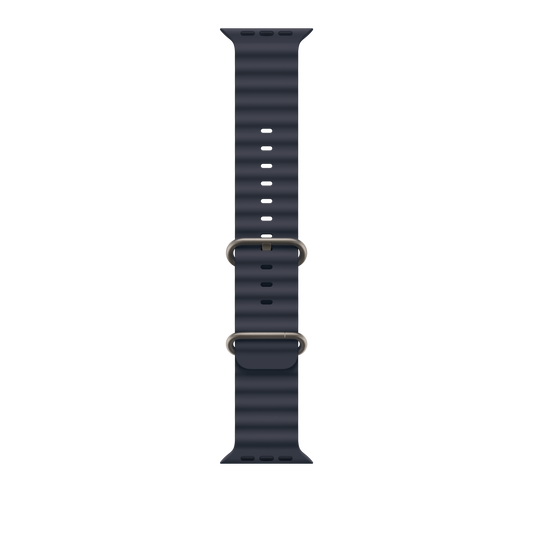 49mm Navy Ocean Band - Natural Titanium Finish - iSTYLE.hr