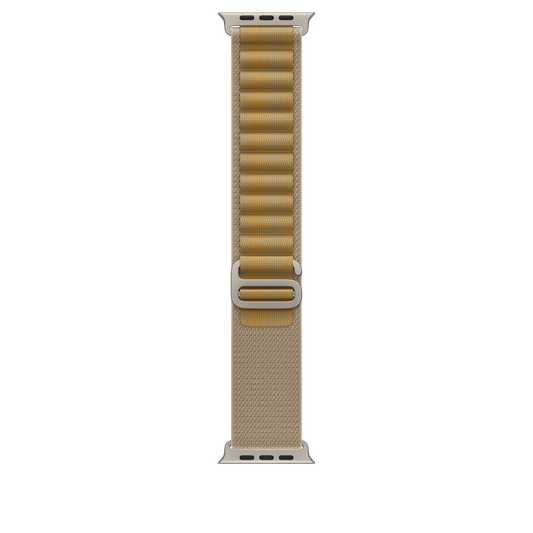 49mm Tan Alpine Loop - Medium - Natural Titanium Finish - iSTYLE.hr