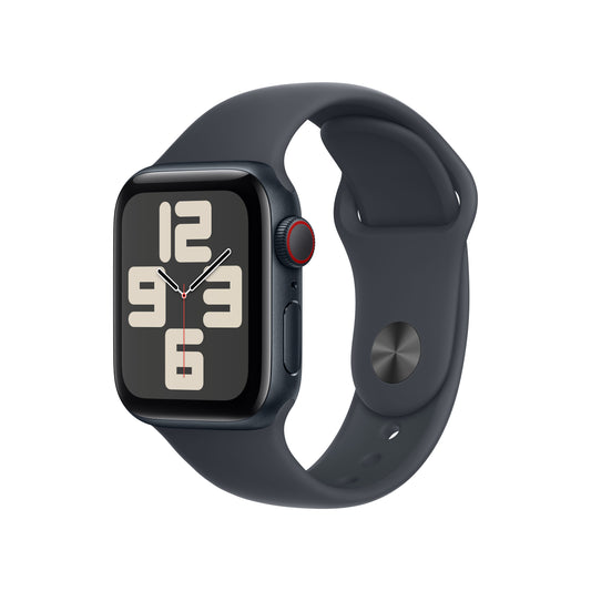 Apple Watch SE GPS + Cellular 40mm Midnight Aluminium Case with Midnight Sport Band - M/L - iSTYLE.hr