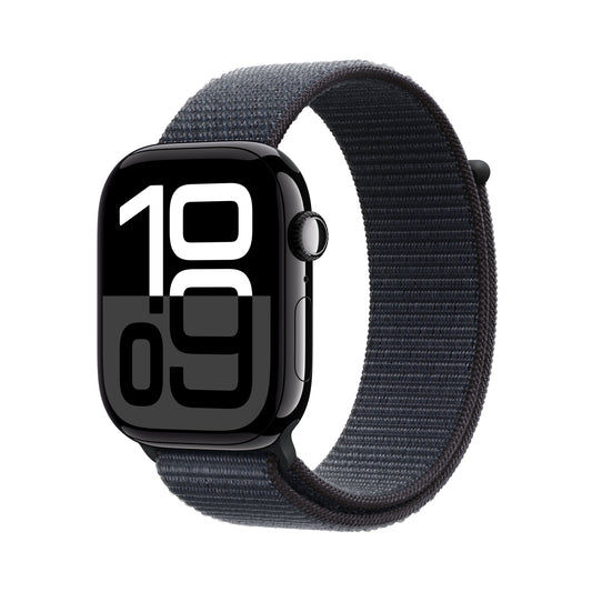 Apple Watch Series 10 GPS 46mm Jet Black Aluminium Case with Ink Sport Loop - iSTYLE.hr