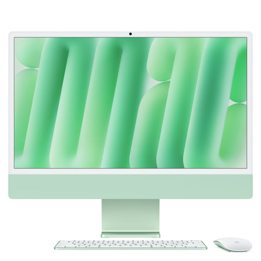 24-inch iMac with Retina 4.5K display: Apple M4 chip with 10-core CPU and 10-core GPU, 512GB SSD - Green - International Keyboard - iSTYLE.hr