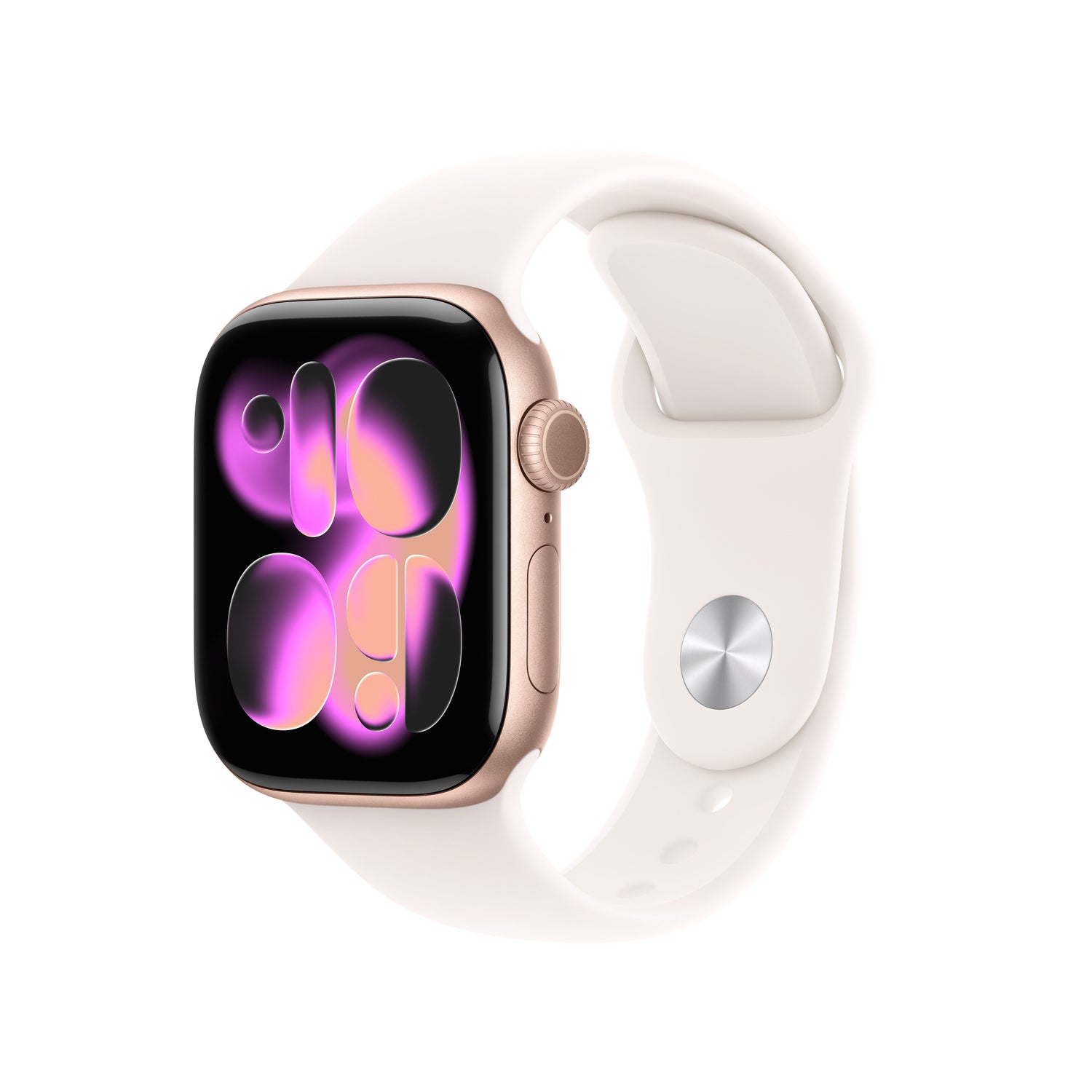 Apple Watch Series 11 GPS 42mm Rose Gold Aluminium Case with Light Blush Sport Band - S/M - iSTYLE.hr