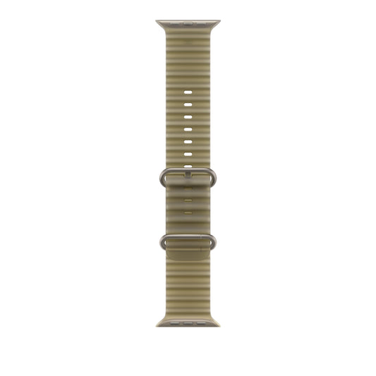 49mm Translucent Kelp Ocean Band - Natural Titanium Finish - iSTYLE.hr