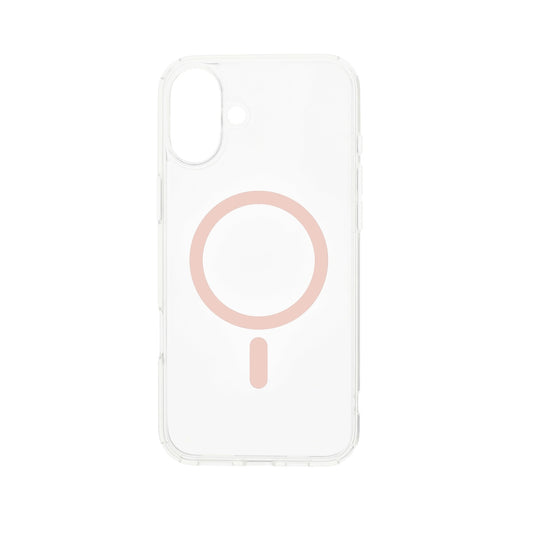Dviced MagSafe clear case za iPhone 16 - Pink - iSTYLE.hr