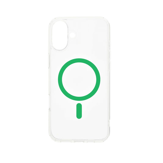 Dviced MagSafe clear case za iPhone 16 - Green - iSTYLE.hr