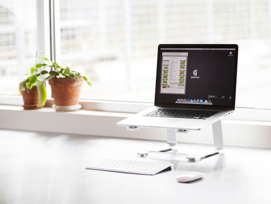 Griffin Elevator Desktop Stand for Laptops - Classic Aluminium - iSTYLE.hr