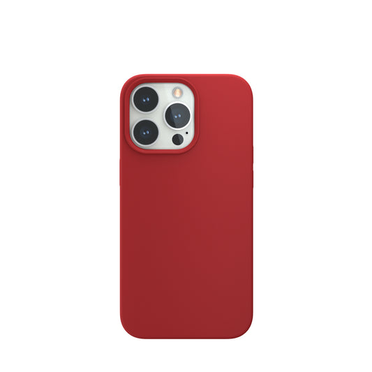 Next One Red Silicone Case for iPhone 13 Pro - kompatibilna s MagSafe - iSTYLE.hr