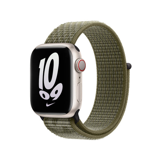 Apple Nike Sport Loop (45mm) - Sequoia/Pure Platinum - iSTYLE.hr