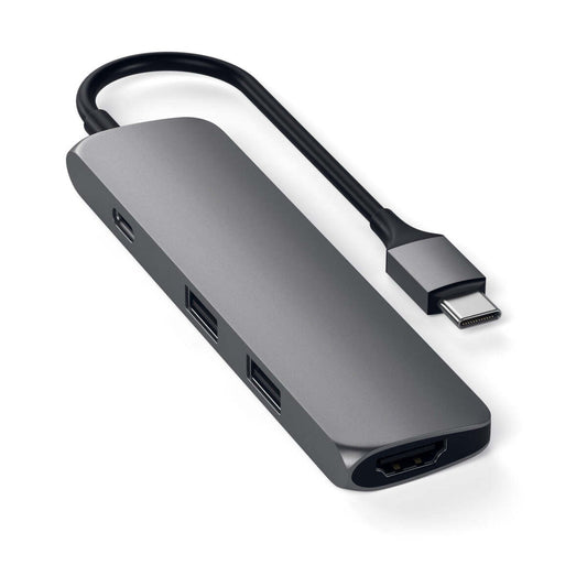 Satechi Slim Type-C MultiPort Adapter - Space Gray - iSTYLE.hr