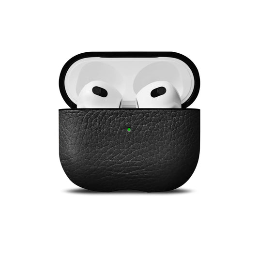 WOOLNUT Leather Case za AirPods 3rd gen - Black - iSTYLE.hr