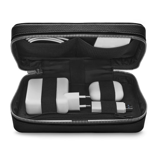 WOOLNUT kožni organizator za dodatke - Black - iSTYLE.hr