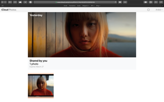 Kako brzo podijeliti slike s iPhonea putem poveznice
