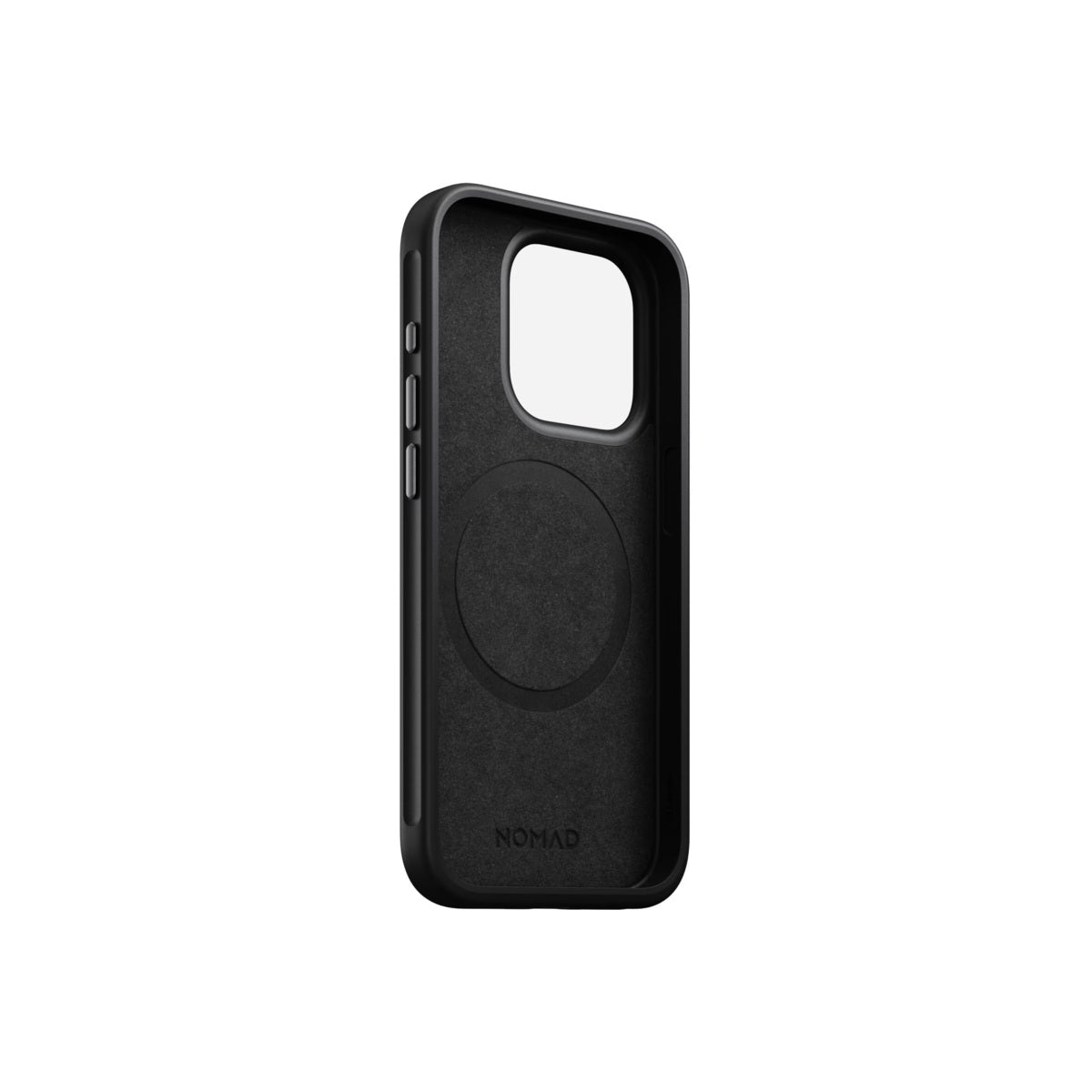 Nomad Modern Leather Case za iPhone 15 Pro - Black