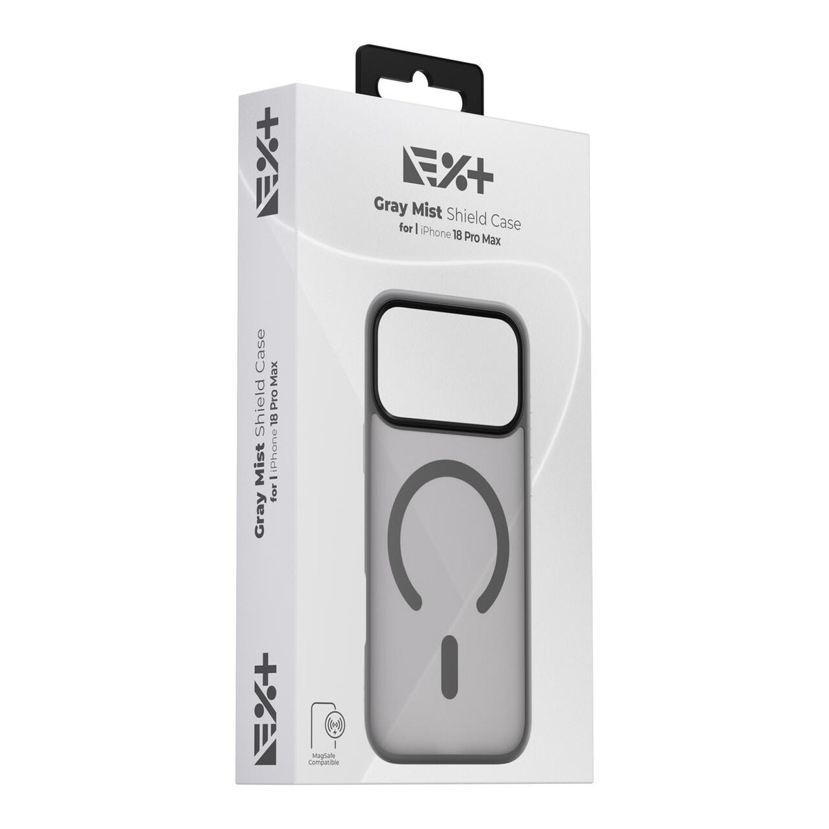 NOA Mist Shield maskica za iPhone 18 Pro Max kompatibilna s MagSafeom - siva