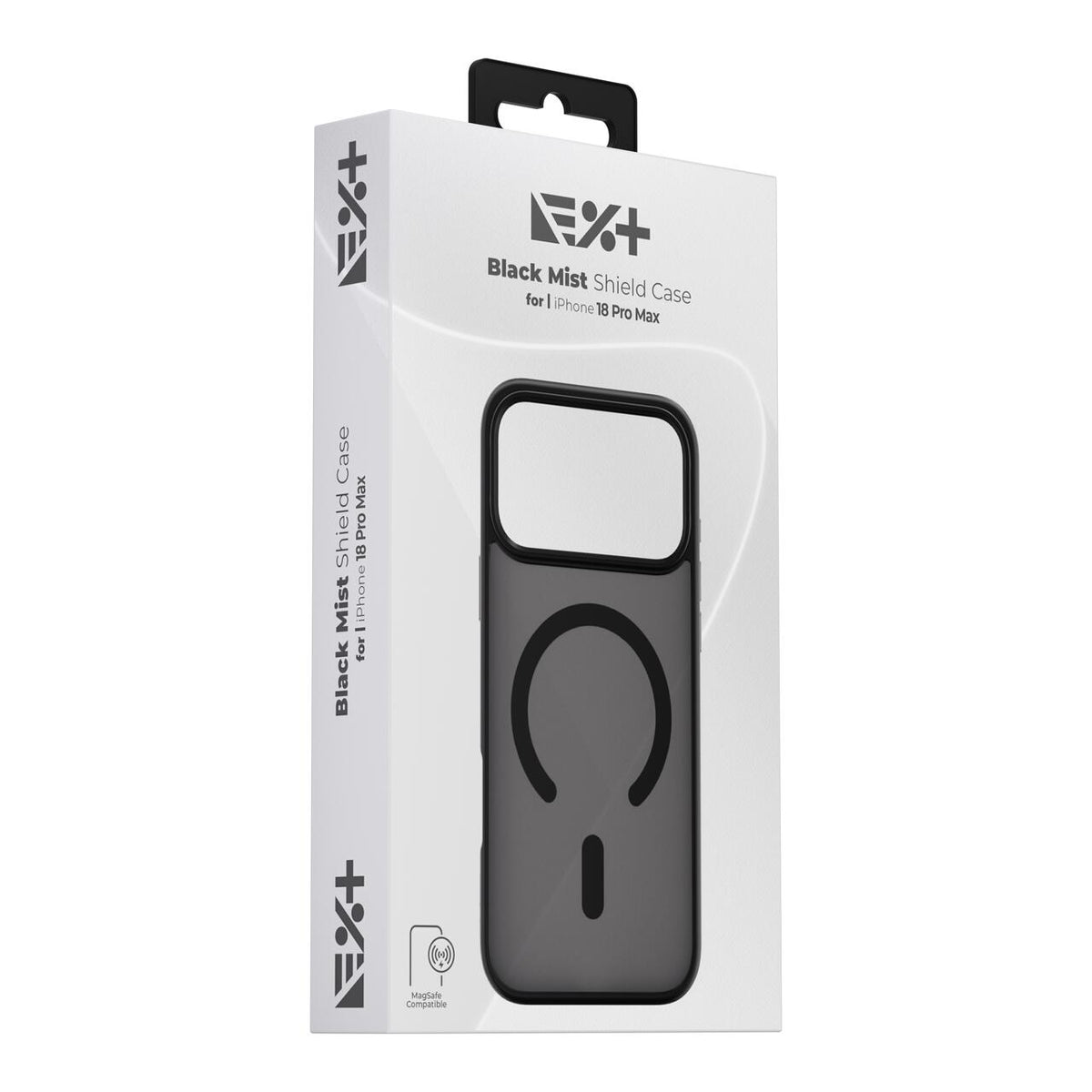 NOA Mist Shield maskica za iPhone 18 Pro Max kompatibilna s MagSafeom - crna