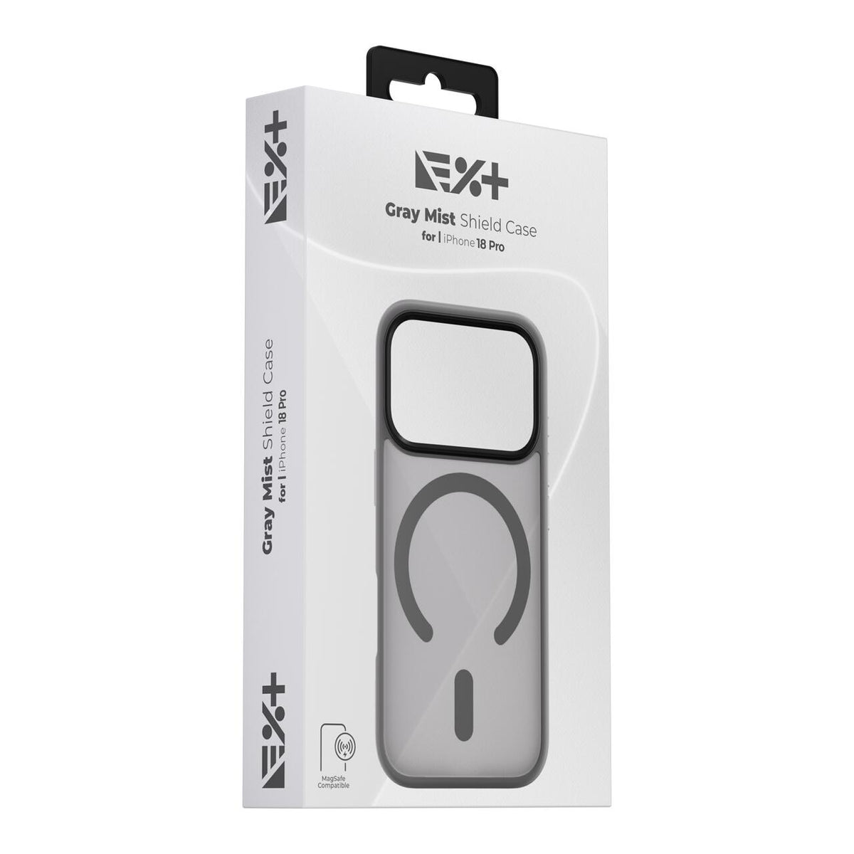 NOA Mist Shield maskica za iPhone 18 Pro kompatibilna s MagSafeom - siva