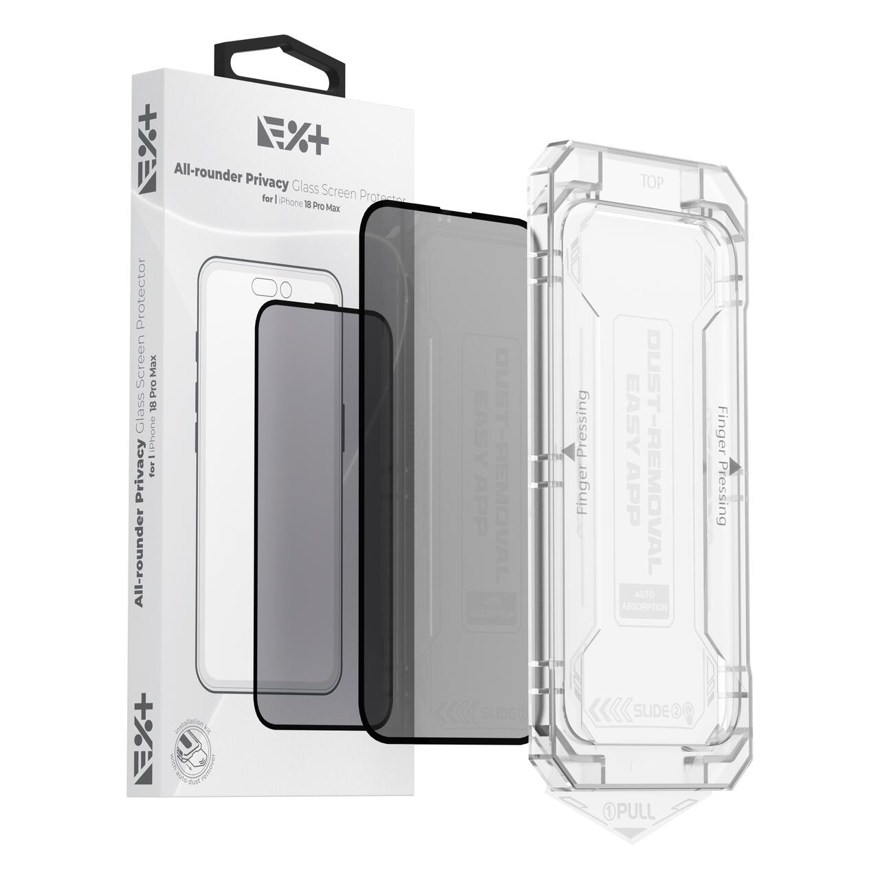 NOA All-Rounder Privacy zaštitno staklo za zaslon za iPhone 18 Pro Max
