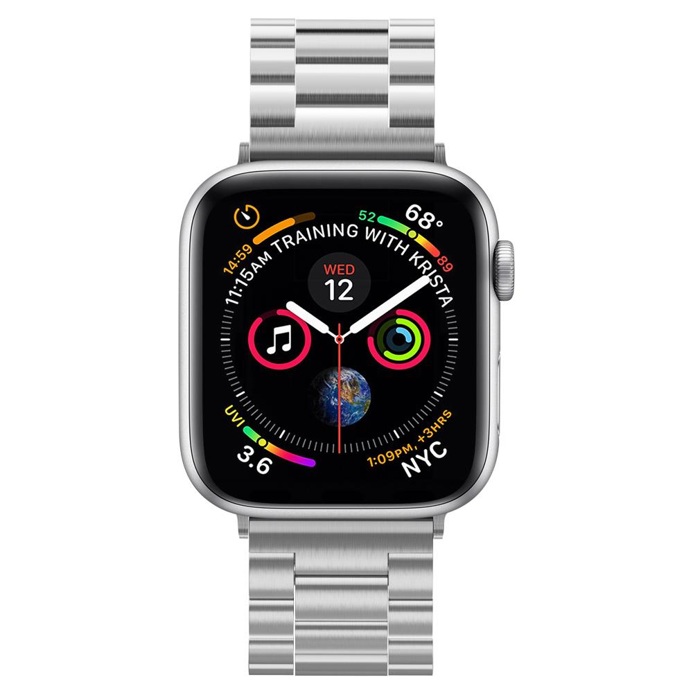 Spigen Modern Fit za Apple Watch (42/44/45/49 mm) srebrna