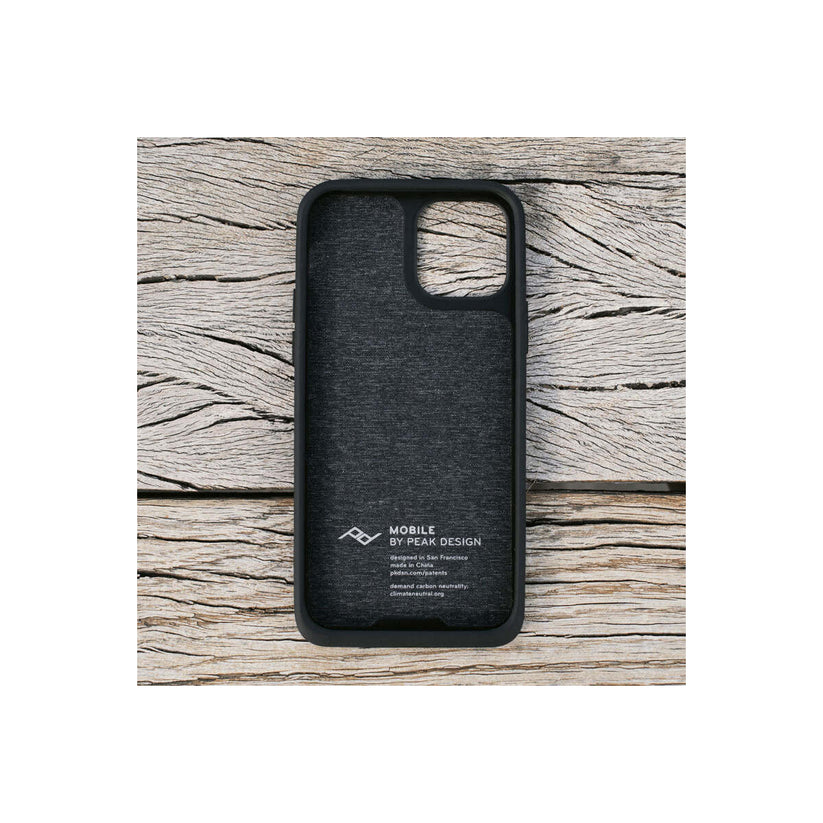 Peak Design Everyday Fabric Case za iPhone 14 - Charcoal