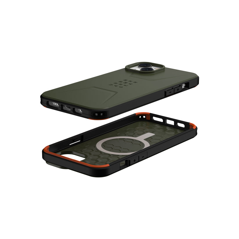 UAG Civilian za iPhone 14 Plus - MagSafe kompatibilan - Olive