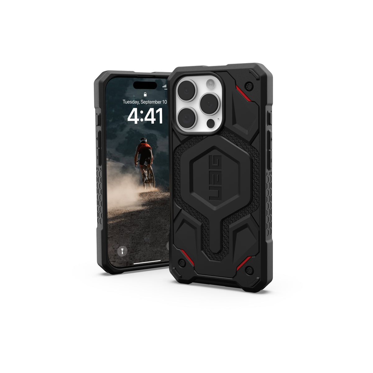 UAG Monarch Pro Magsafe, Kevlar Black - iPhone 16 Pro