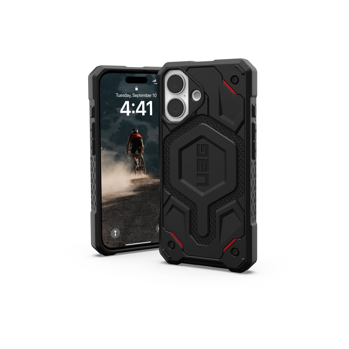 UAG Monarch Pro Magsafe, Kevlar Black - iPhone 16