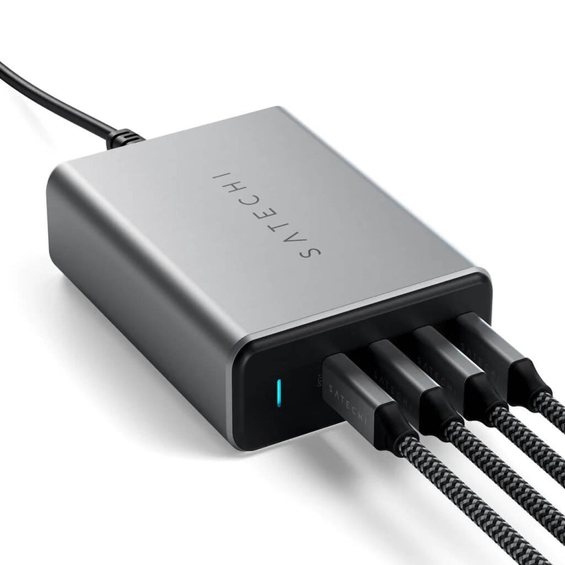 Satechi 165W USB-C 4-PORT PD GAN Charger (4xUSB-C up to 100W)