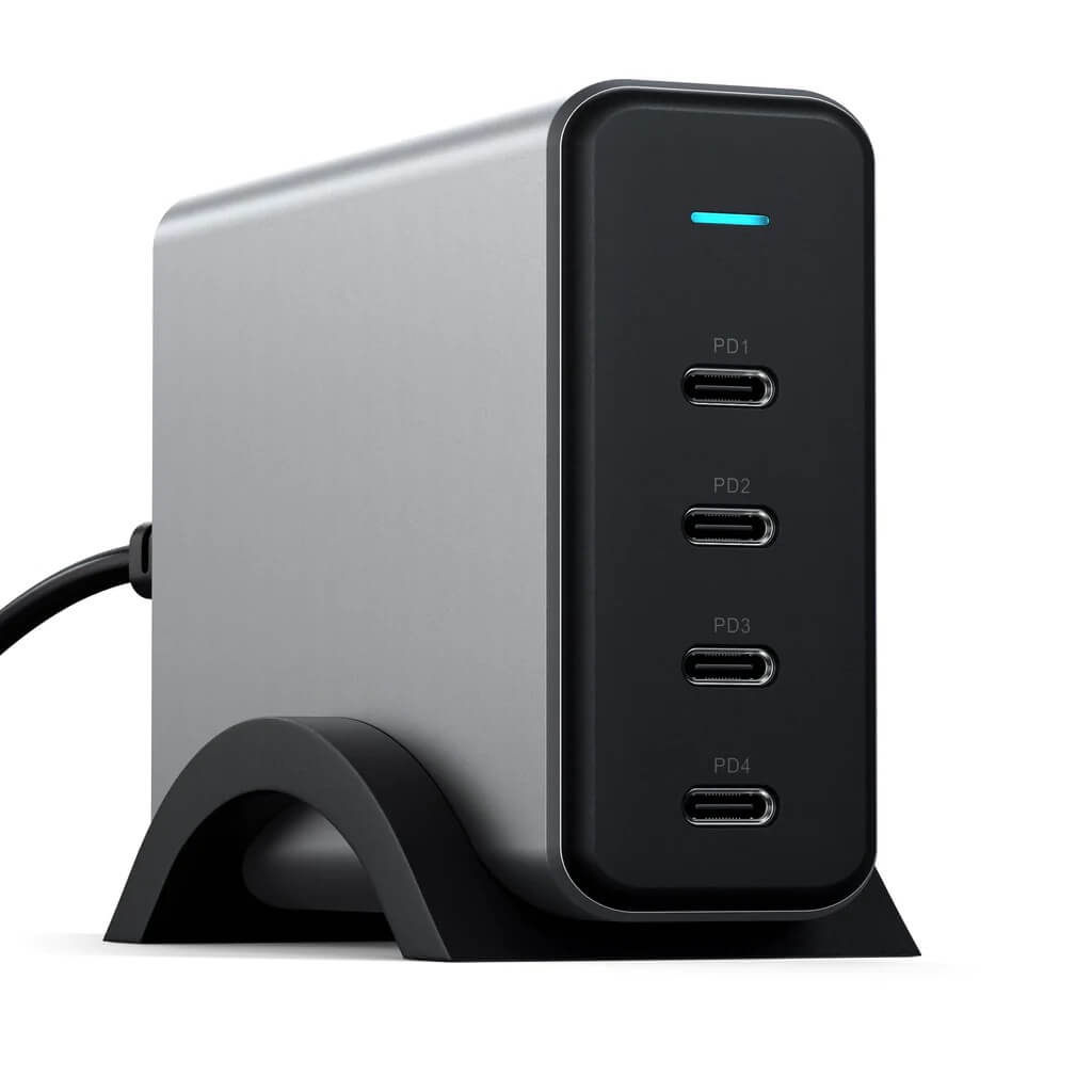 Satechi 165 W USB-C 4-Port PD GaN Charger (4x USB-C do 100 W)
