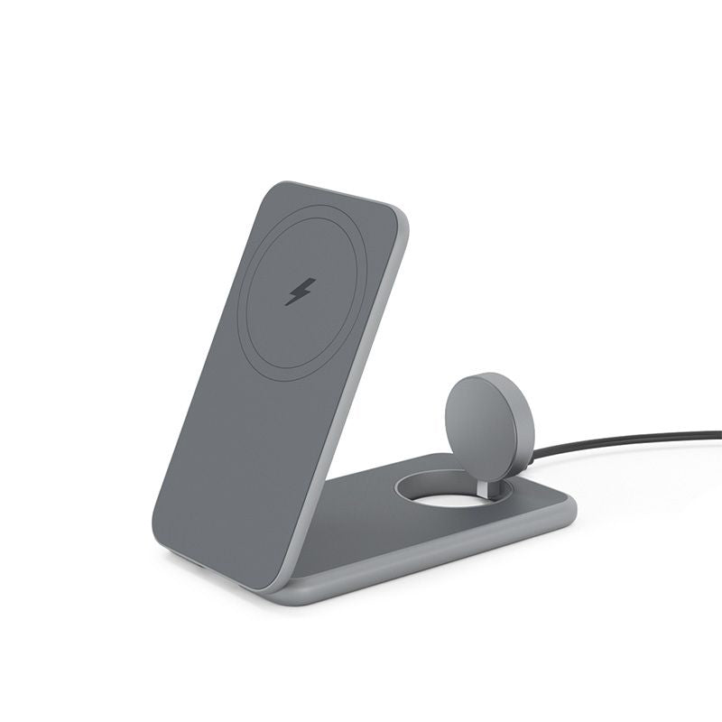 ISTYLE Mag+ Foldable Charging Stand MagSafe compatible - space grey - iSTYLE.hr