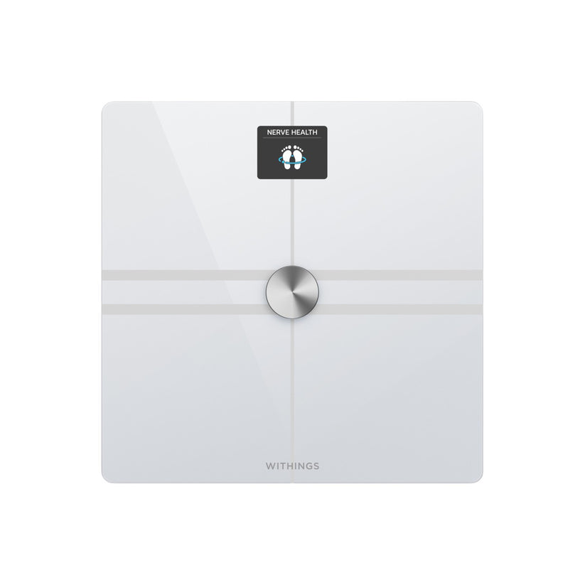 Withings Body Comp Complete Body Analysis Wi-Fi Scale - White