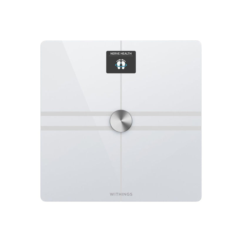 Withings Body Comp Complete Body Analysis Wi-Fi Scale - White