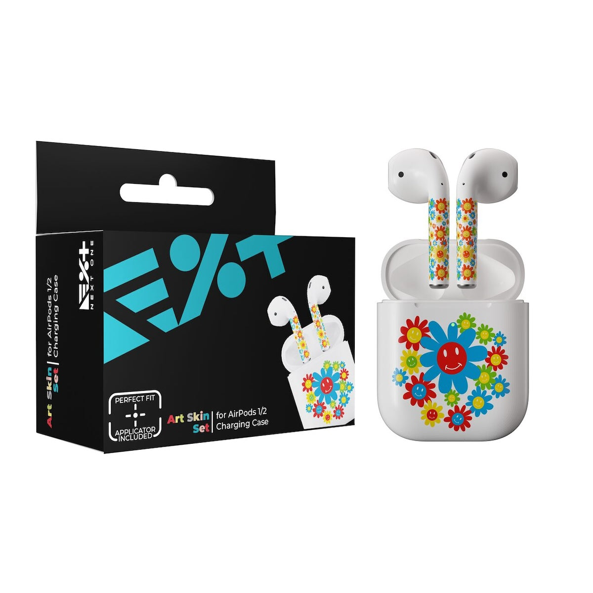 Next One ArtSkin naljepnica za Airpods 1. i 2. generacije - Flowers - iSTYLE.hr