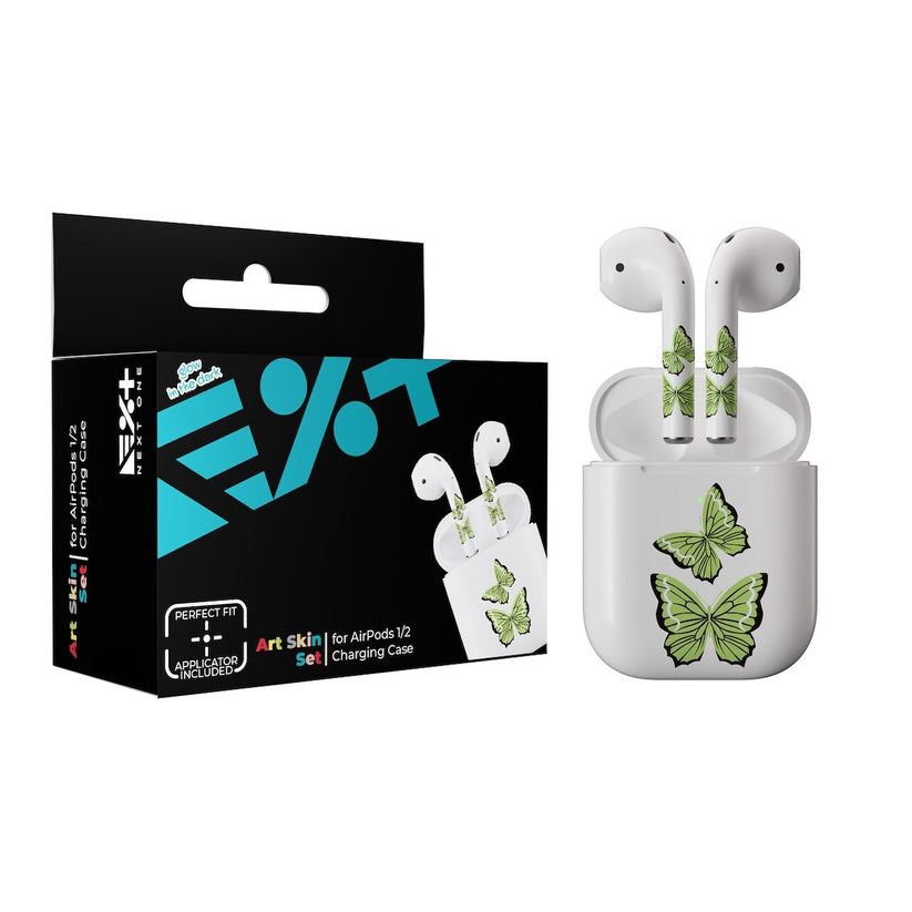 Next One ArtSkin naljepnica za Airpods 1. i 2. generacije - Glowing Butterfly - iSTYLE.hr