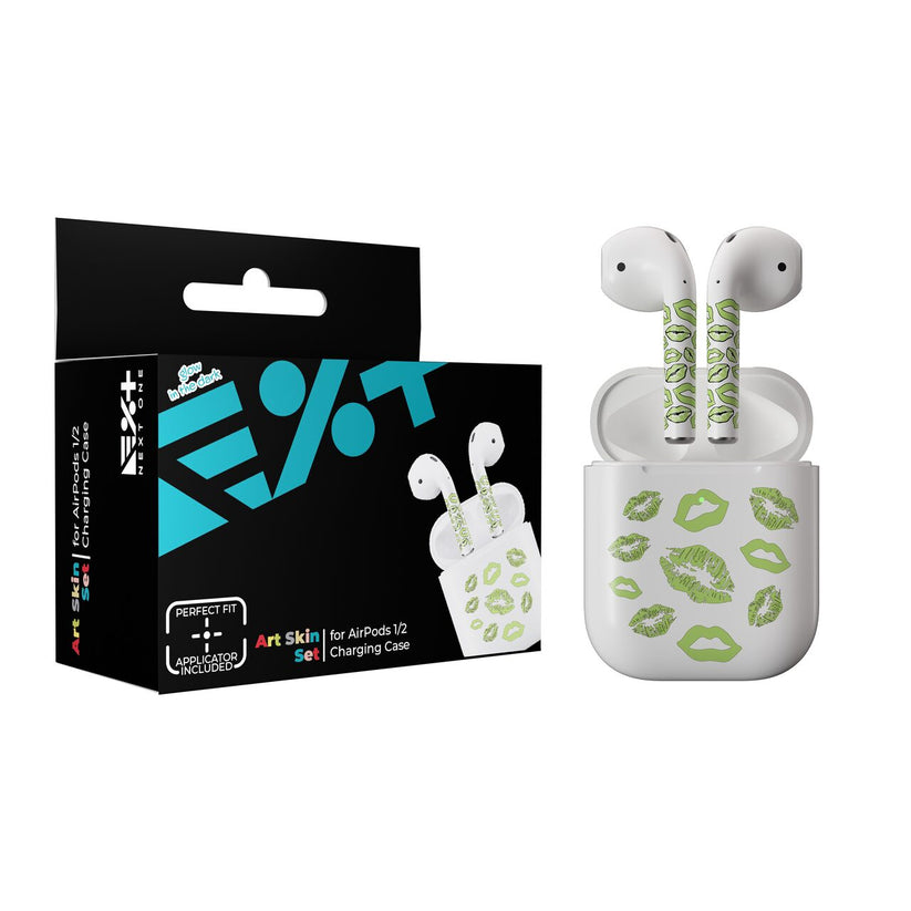 Next One ArtSkin naljepnica za Airpods 1. i 2. generacije - Glowing Lips - iSTYLE.hr