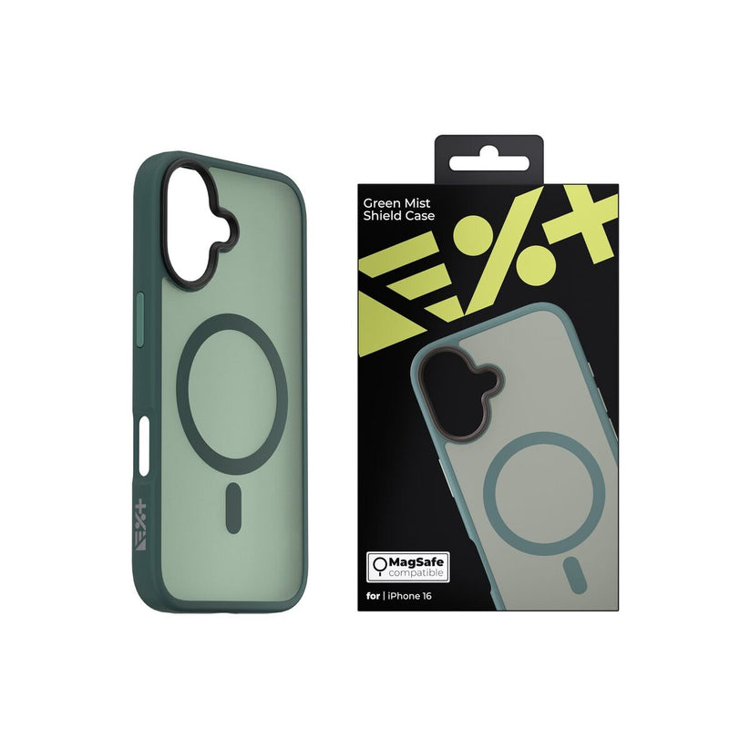 Next One Mist Shield Case za iPhone 16 - Green - kompatibilan sa MagSafe