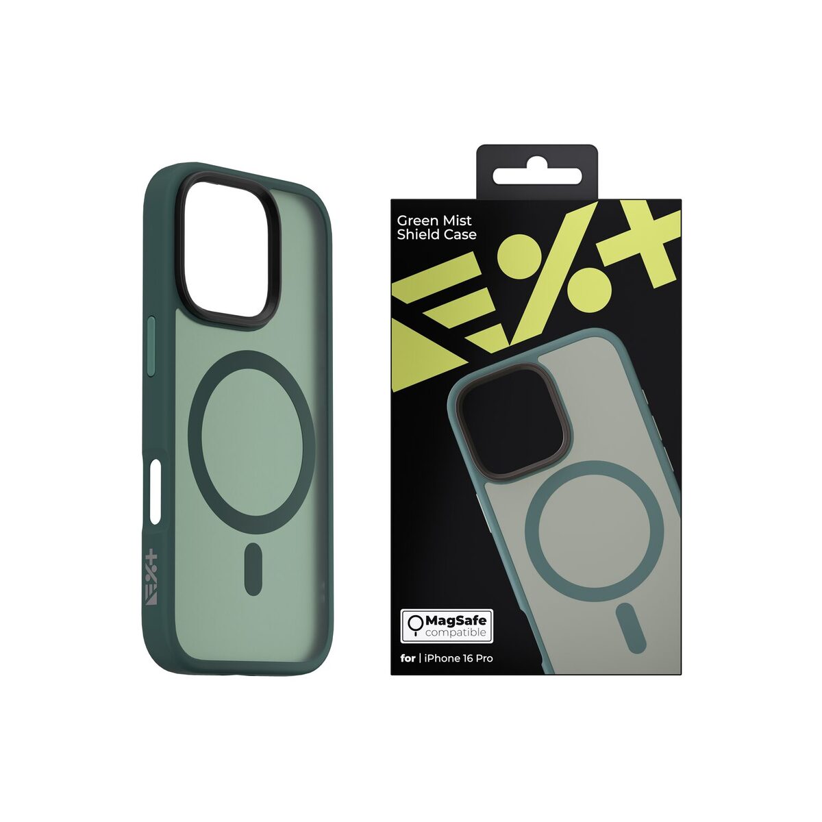 Next One Mist Shield Case za iPhone 16 Pro - Green - kompatibilan sa MagSafe