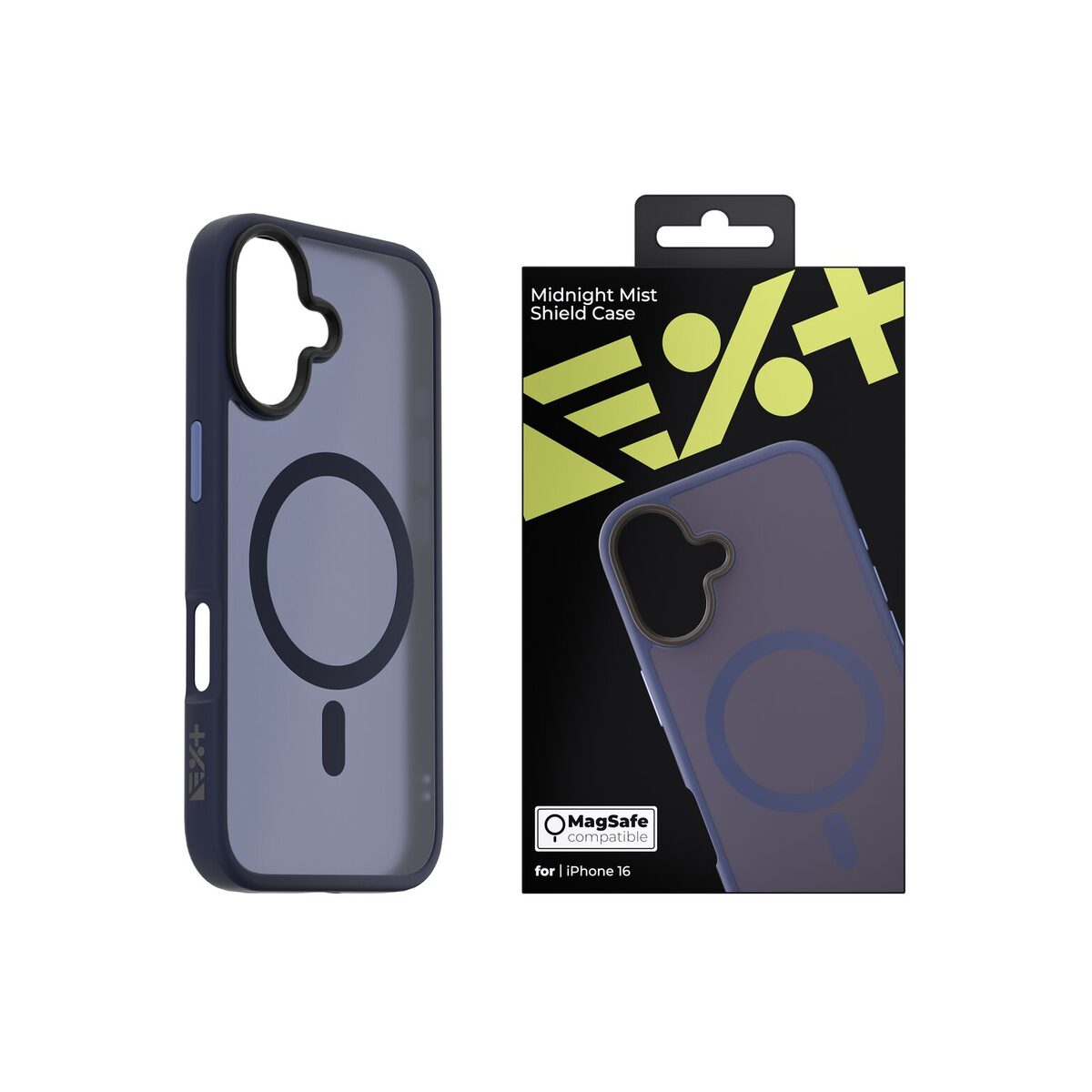 Next One Mist Shield Case za iPhone 16 - Midnight - kompatibilan sa MagSafe