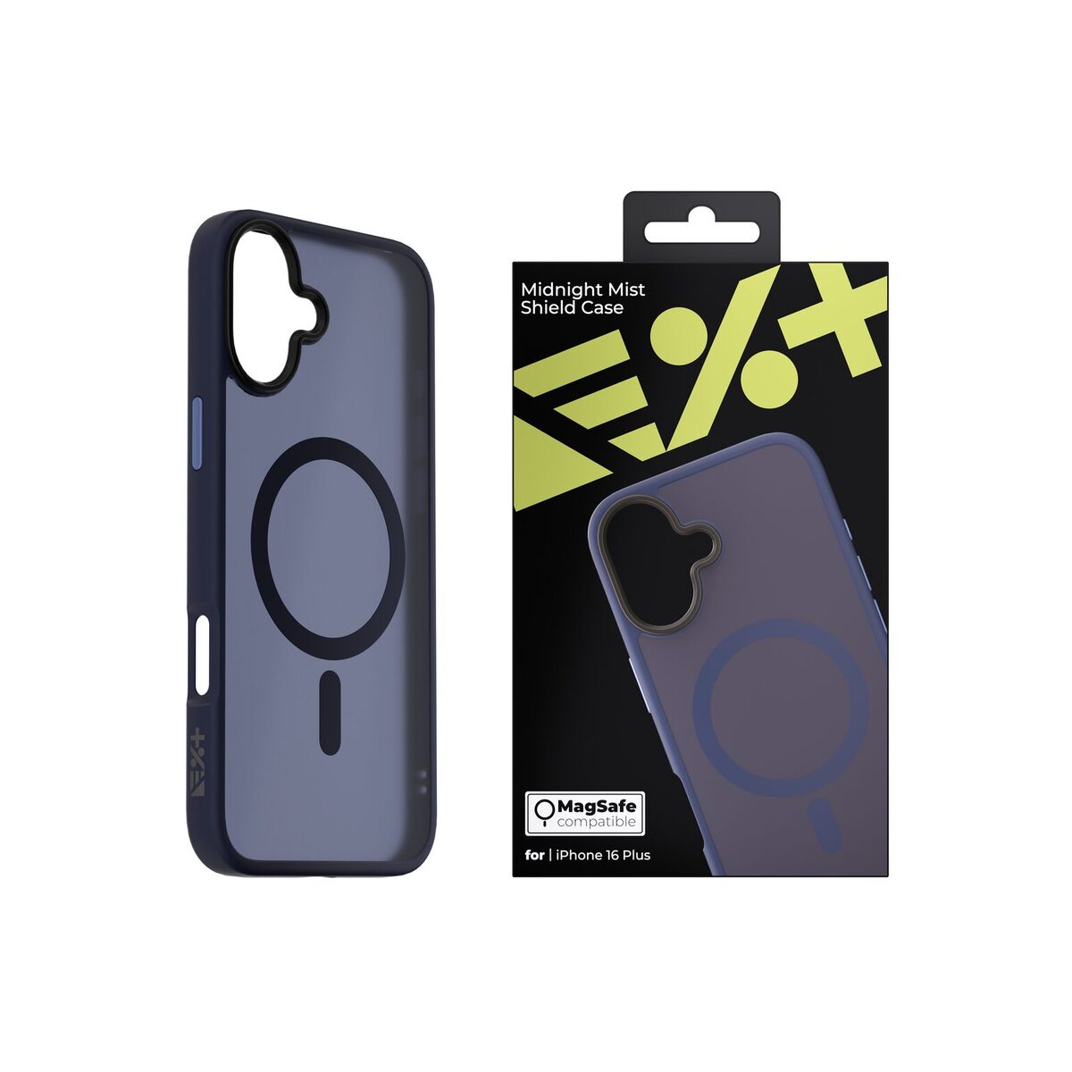 Next One Mist Shield Case za iPhone 16 Plus - Midnight - kompatibilan sa MagSafe