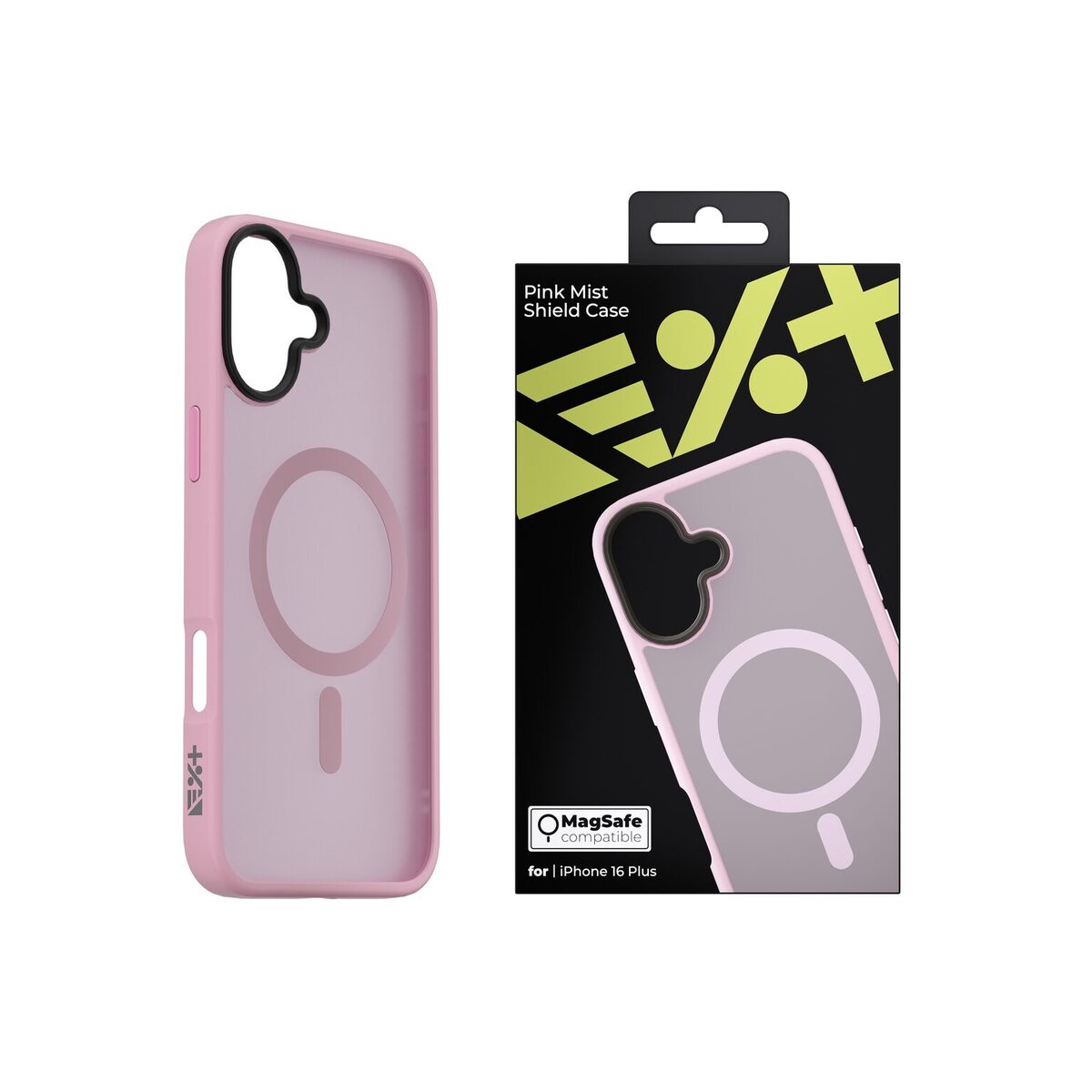 Next One Mist Shield Case za iPhone 16 Plus - Pink - kompatibilan sa MagSafe